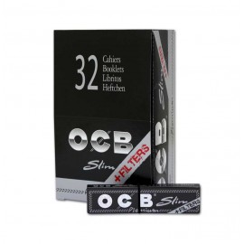 OCB PAPEL + FILTROS TIPS PREMIUM SLIM 32U. MP06068