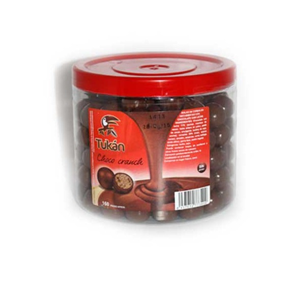 TUKAN BOLAS CEREAL CHOCO TARRO 160U.