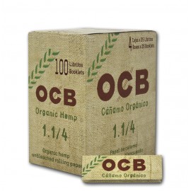 OCB PAPEL CAÑAMO ORGANICO 1.1/4 25U. OP03160