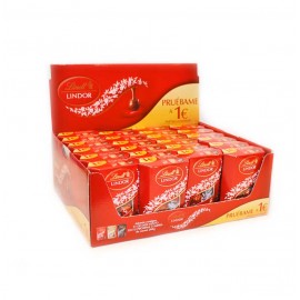 LINDT LINDOR CORNET MINI LECHE 14X37GR.