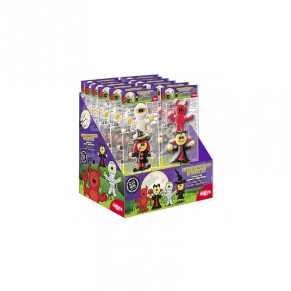 BROCHETAS GUMMY HALLOWEEN MONSTRUOS 12X30GR.