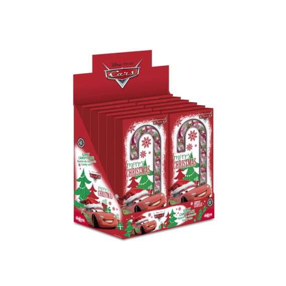 NAVIDAD BASTON CARAMELO CARS 12UN. REF.213018