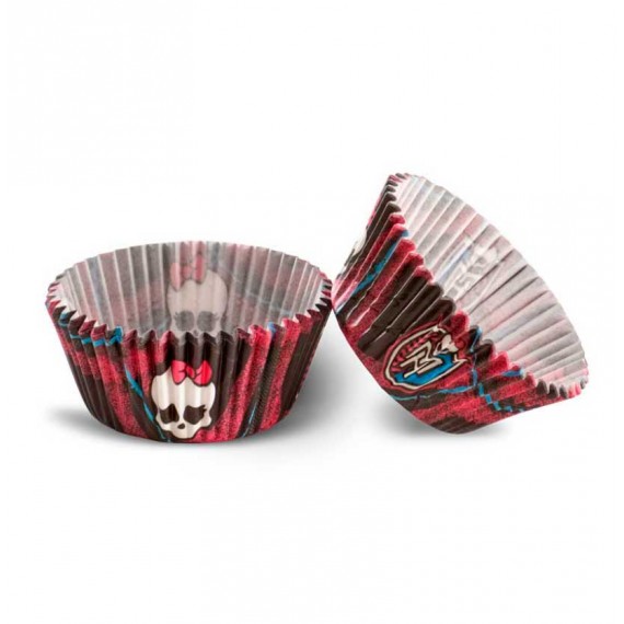 CAKE CAPSULAS CUPCAKE MONSTER HIGH 50UN.REF.339006