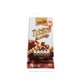 PASTELERIA TUBITO MELS RELL. CREMA CACAO 18X150GR.