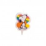 VELA SNOOPY 7,5CM. 12UN. REF.346129