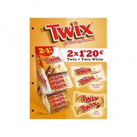 LOTE TWIX WHITE 2X1,50€ EUR 2023 DF23L