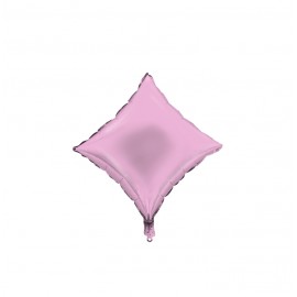 GLOBO FOIL 18" DIAMANTE ROSA BABY