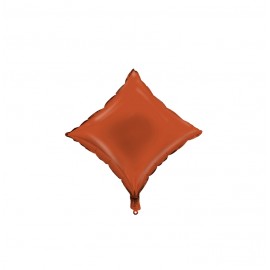 GLOBO FOIL 18" DIAMANTE NARANJA