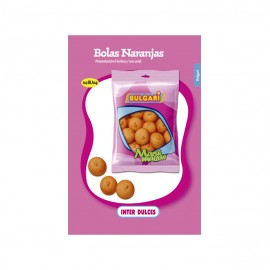 NUBES BOLAS NARANJAS BOLSA 100U. APROX.