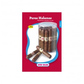 PUROS HABANEROS CHOCOLATE TARRO 20U.