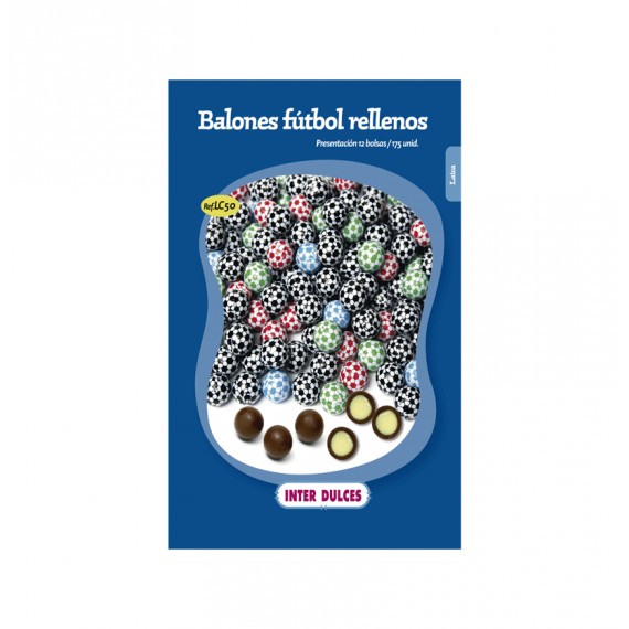 BALONES RELLENOS CREMA DE LECHE 175U. BOLSA 1KG