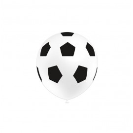 BALLOONIA GLOBOS FUTBOL BLANCO 8U. ART105P20688