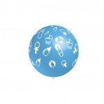 BALLOONIA GLOBOS BABY BLUE 276CM. ART. 3FTM8958