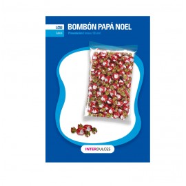 BOMBON PAPA NOEL RELL.AVELLANA Y CEREAL BOLSA 1K.