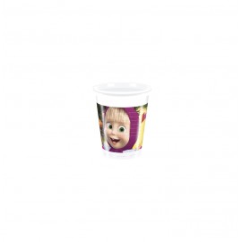 MASHA AND THE BEAR VASOS 8U.