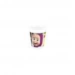 MASHA AND THE BEAR VASOS 8U.