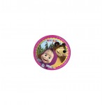 MASHA AND THE BEAR PLATOS 19,5cm. 8U.