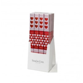 SIMON COLL CHOCOLATIRA CORAZONES 24UN.X54GR.