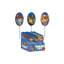 PIRULETAS CHOCOLATE PAW PATROL 24UX30GR.REF:216015