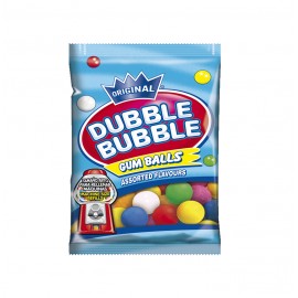 CHICLE DUBBLE B.GUM BALLS 15,5MM BOLSITAS 12X90GR.