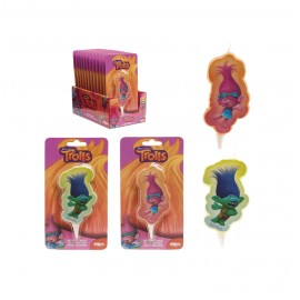 VELA TROLLS 2D 7,5CM 12UN. REF.346137