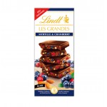 LINDT LES GRANDES MYRTILLE&CRANBERRY 15X150GR.