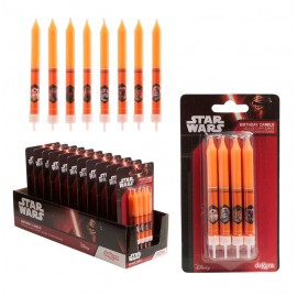 VELAS STAR WARS 9CM.8UX12BLISTER REF: 346176