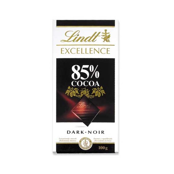 LINDT EXCELL. 85% CACAO 20X100GR