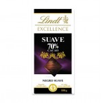 LINDT EXCELL. 70% CACAO SUAVE 20X100GR.