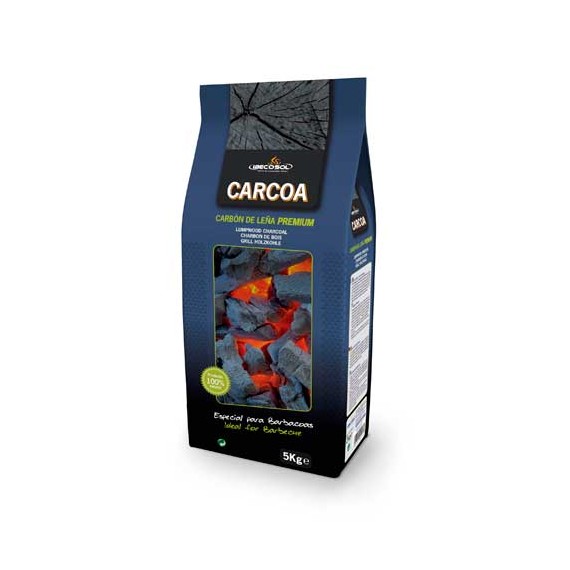 CARBON VEGETAL CARCOA 5 KG.