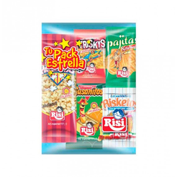 TU PACK ESTRELLA 5U/BOLSA X 10U/CAJA