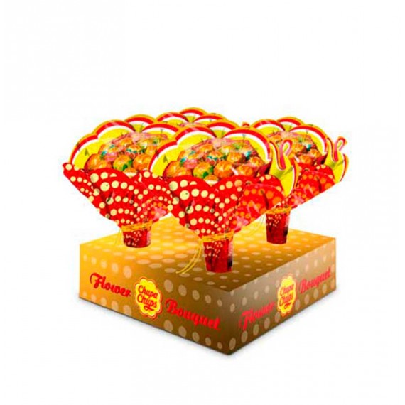 CHUPA CHUPS FLOWER BOUQET 6X20X12GR.