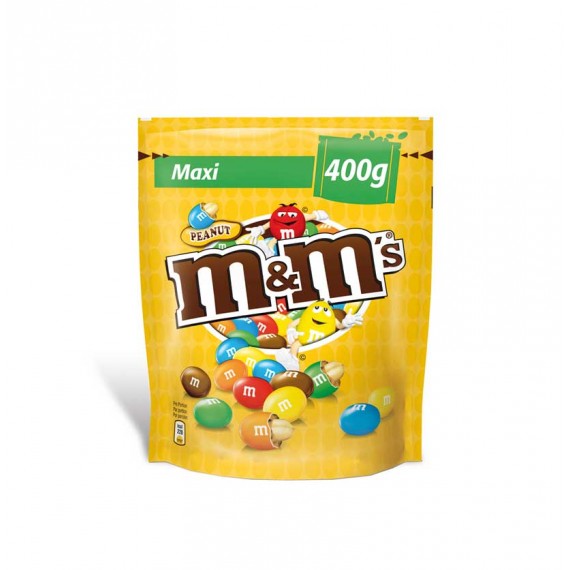 M&M CACAHUETE POUCH XL 18X400GR.