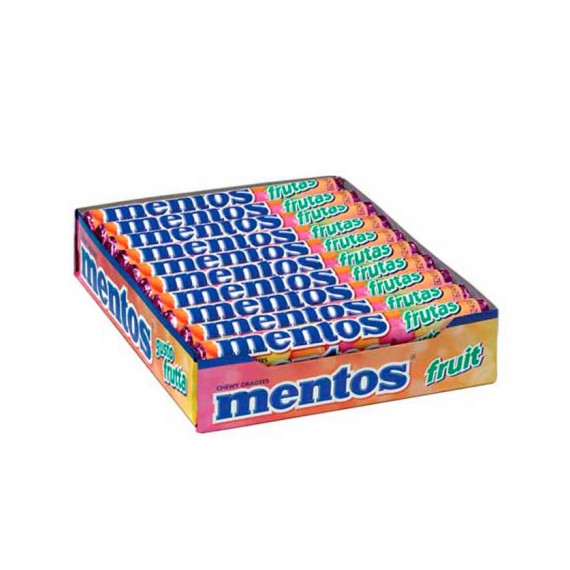 MENTOS FRUTA 20X37,5GR.