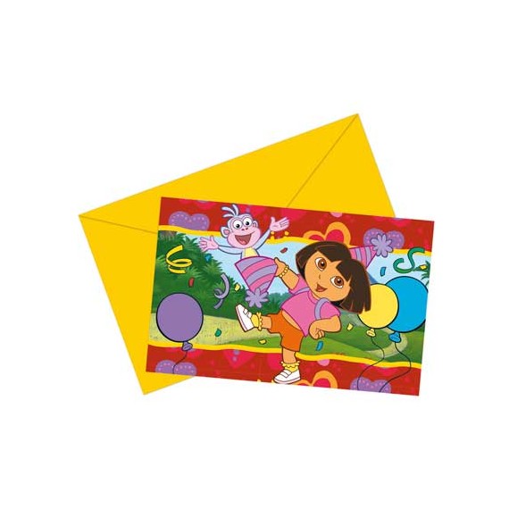 DORA S INVITACIONES 6U.