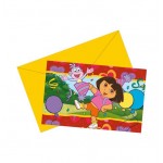 DORA S INVITACIONES 6U.