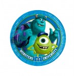 MONSTERS UNIV.PLATOS 23CM 8UN.