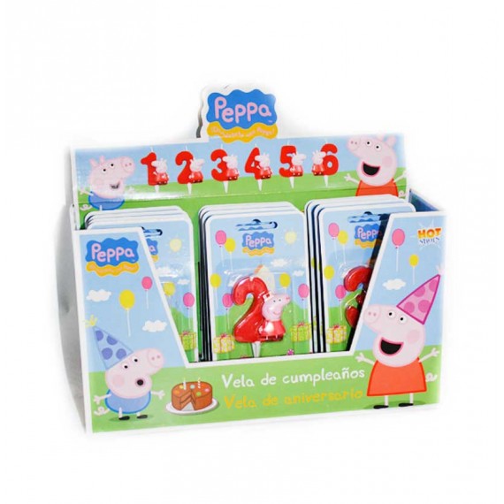 VELA PEPPA PIG DISPLAY REF.HS346 12UN.