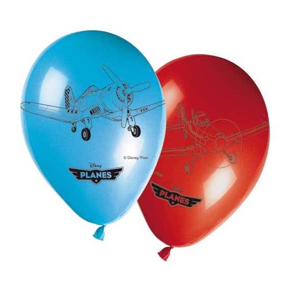 AVIONES GLOBOS 8UN.