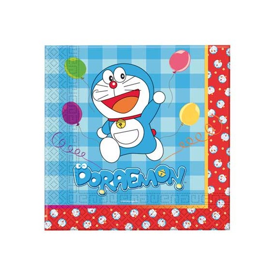 DORAEMON SERVILLETAS 20U.