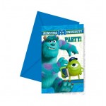 MONSTERS UNIV.INVITACIONES 6UN.