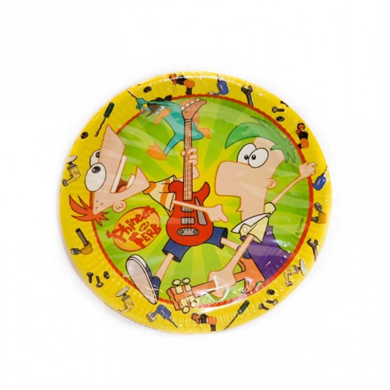 PHINEAS&FERB PLATOS 10U.