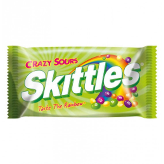 SKITTLES CRAZY SOURS 14X38GR.