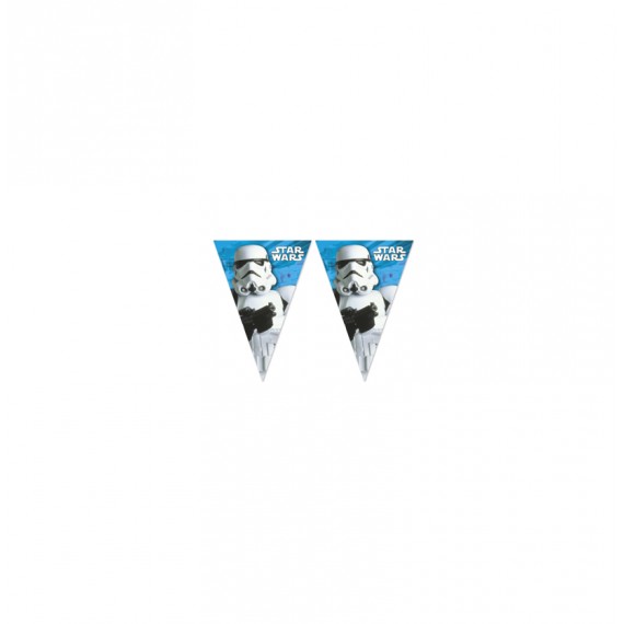 STAR WARS BANDERA TRIANGULAR 2,3M