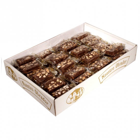 TURRON CHOCOALMENDRA EXTRA GRANEL 4KG.