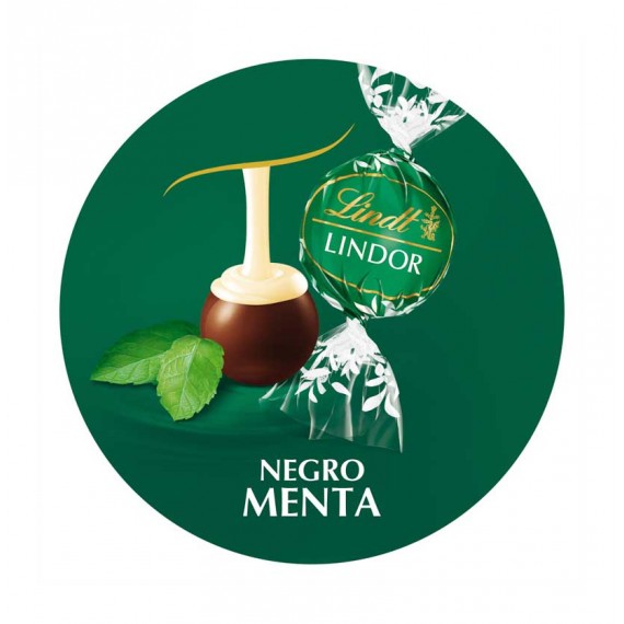 LINDT LINDOR NEGRO MENTA BULK 2KG.