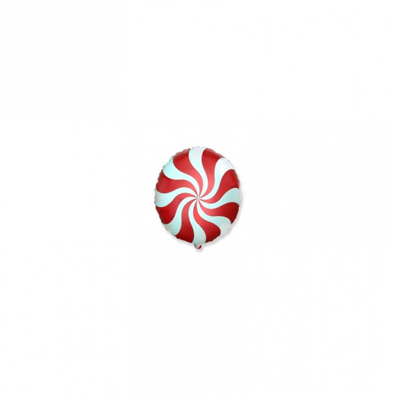 GLOBO FOIL18" CARAMELO ROJO