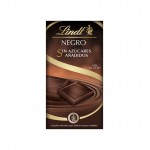 LINDT NEGRO SIN AZUCARES AÑADIDOS 16X100GR.