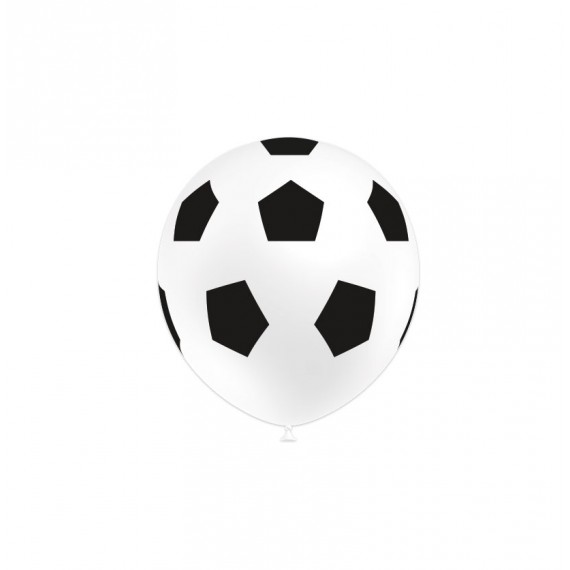 BALLOONIA GLOBOS FUTBOL BLANCO 8U. ART105P20688