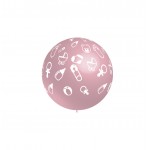 BALLOONIA GLOBOS BABY PINK 276CM ART.3FTM8659